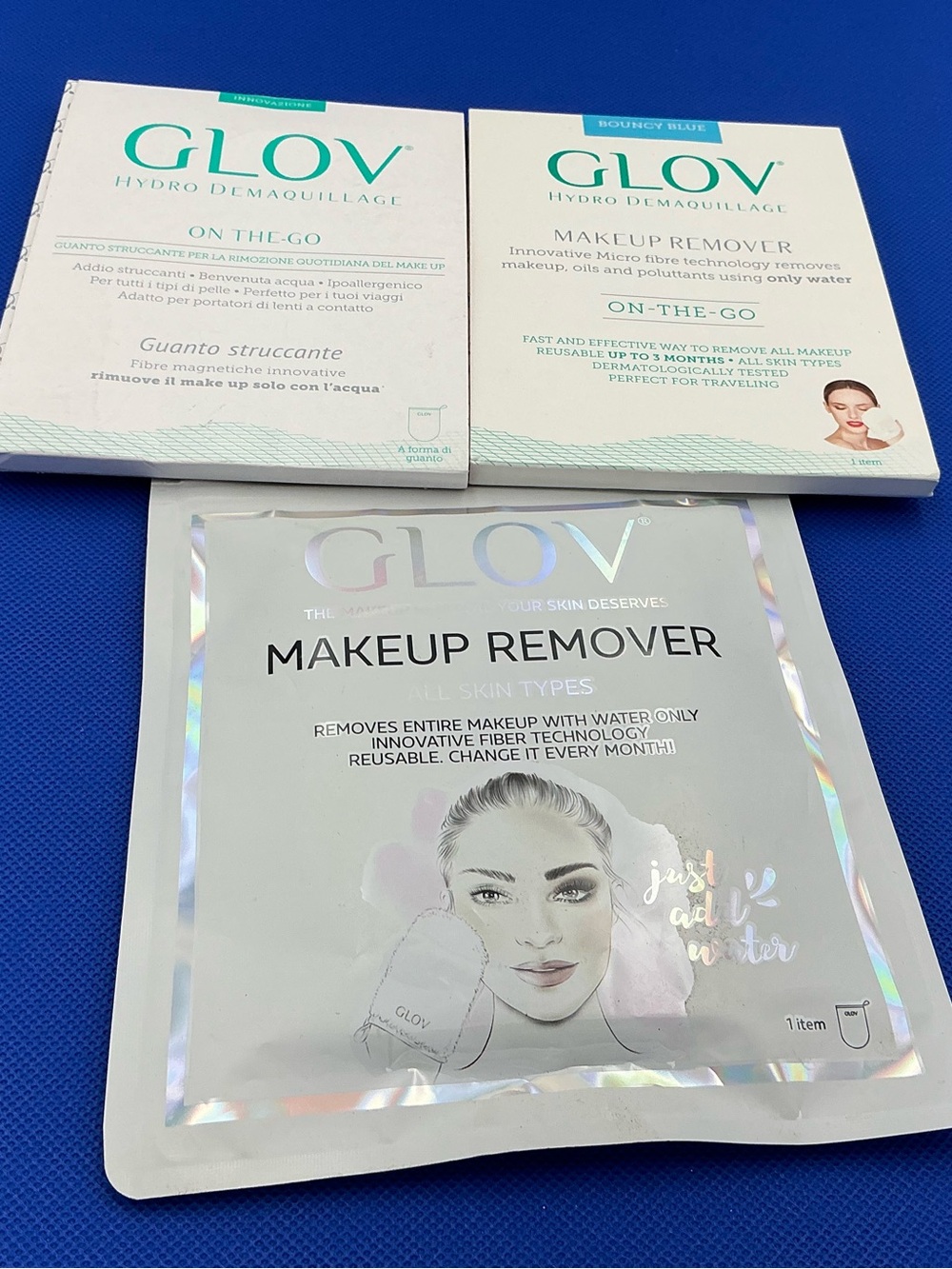 Lot Of 3 GLOV Makeup Remover